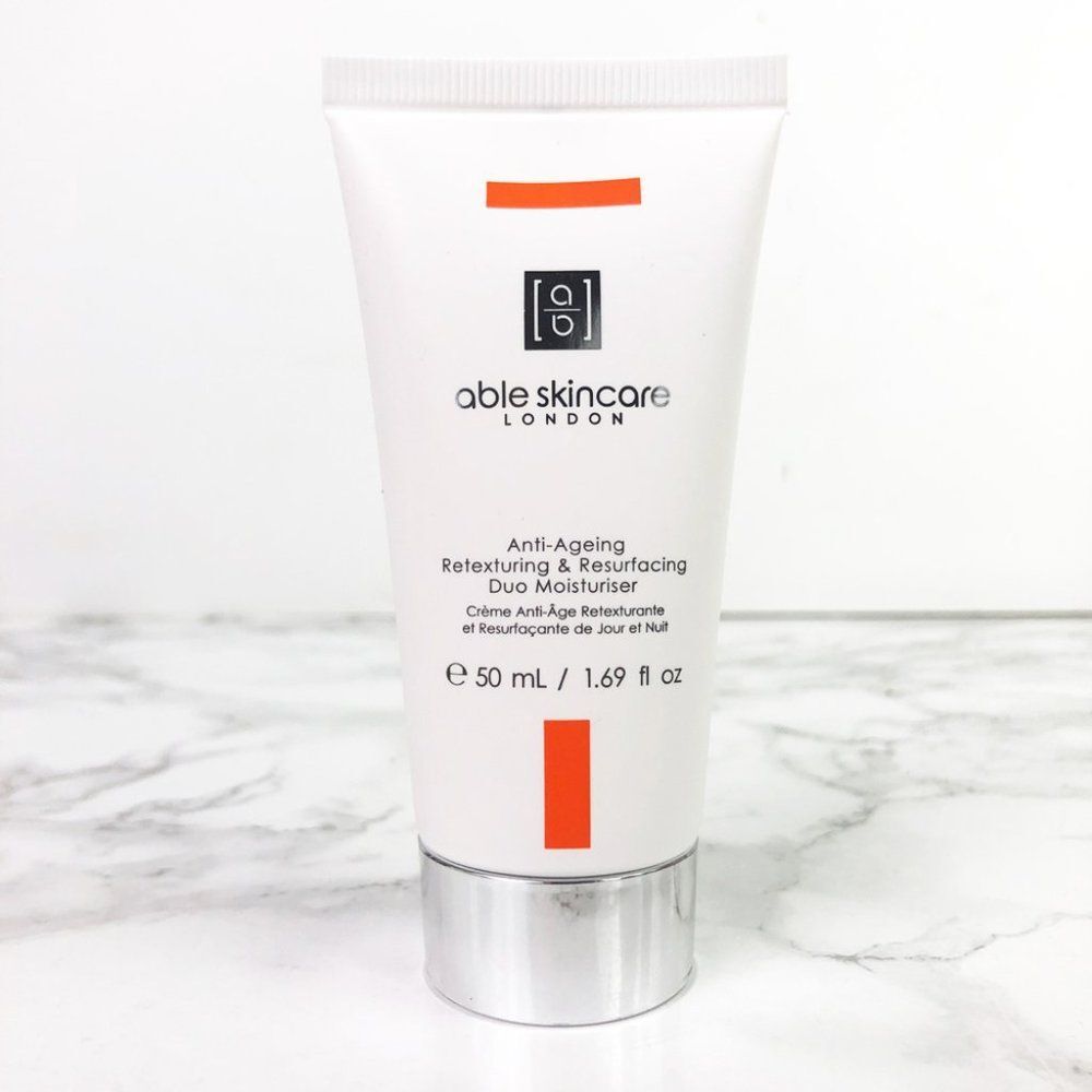 NWOB Able Skincare London Anti-Aging Retexturizing & Resurfacing Duo Moisturizer - Picture 2 of 4